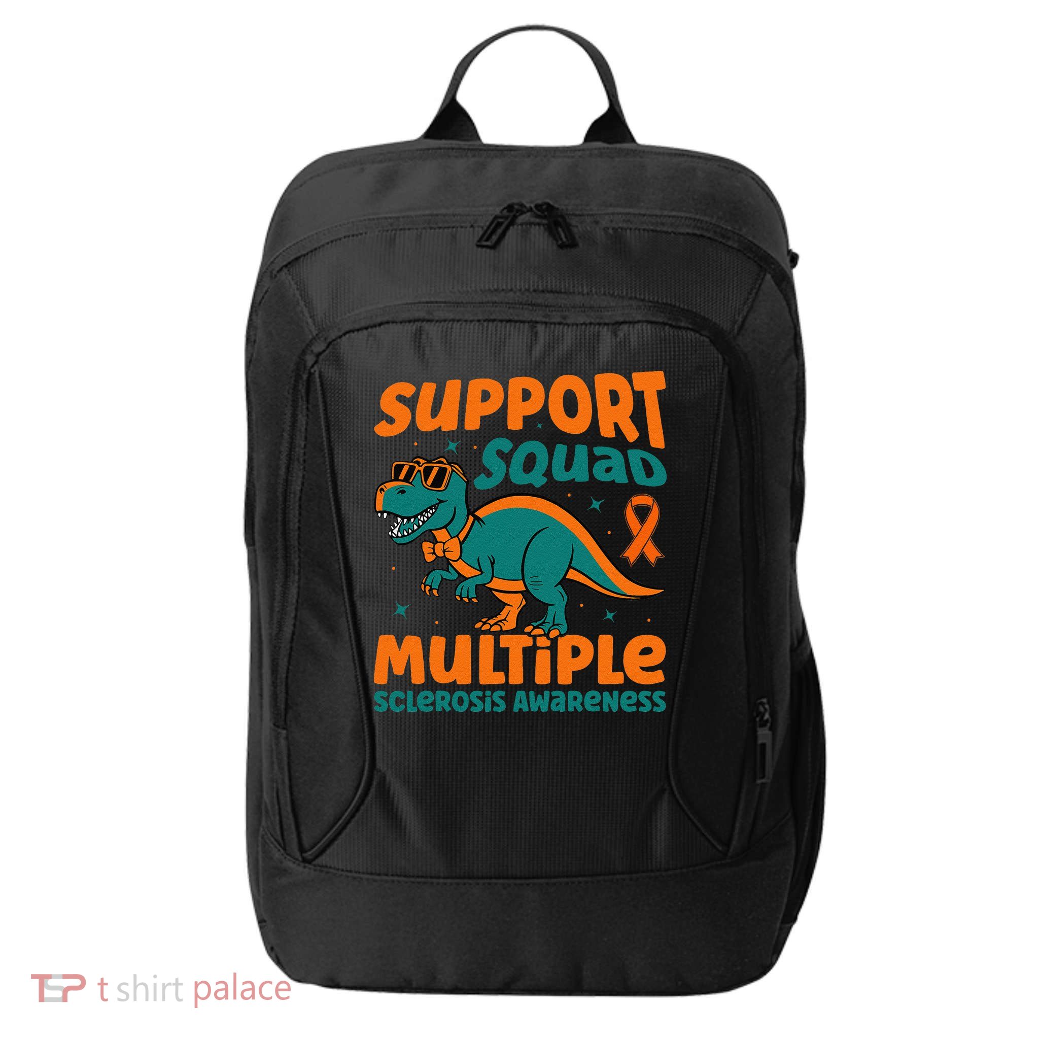 Support Squad Multiple Sclerosis Awareness City Backpack