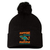 Support Squad Multiple Sclerosis Awareness Pom Pom 12in Knit Beanie