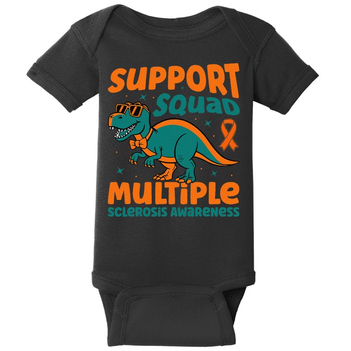 Support Squad Multiple Sclerosis Awareness Baby Bodysuit