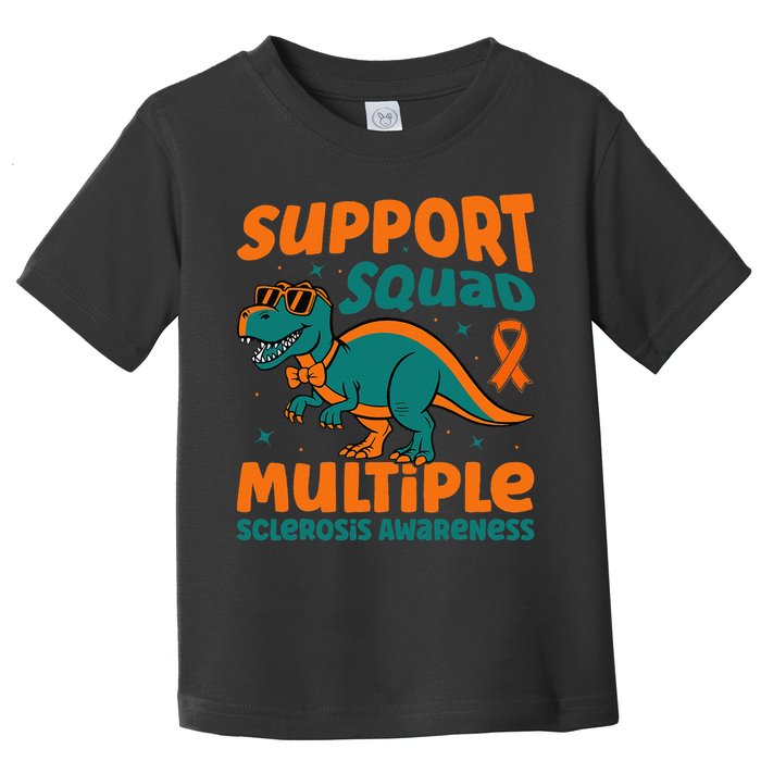 Support Squad Multiple Sclerosis Awareness Toddler T-Shirt
