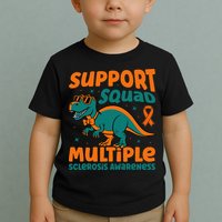 Support Squad Multiple Sclerosis Awareness Toddler T-Shirt