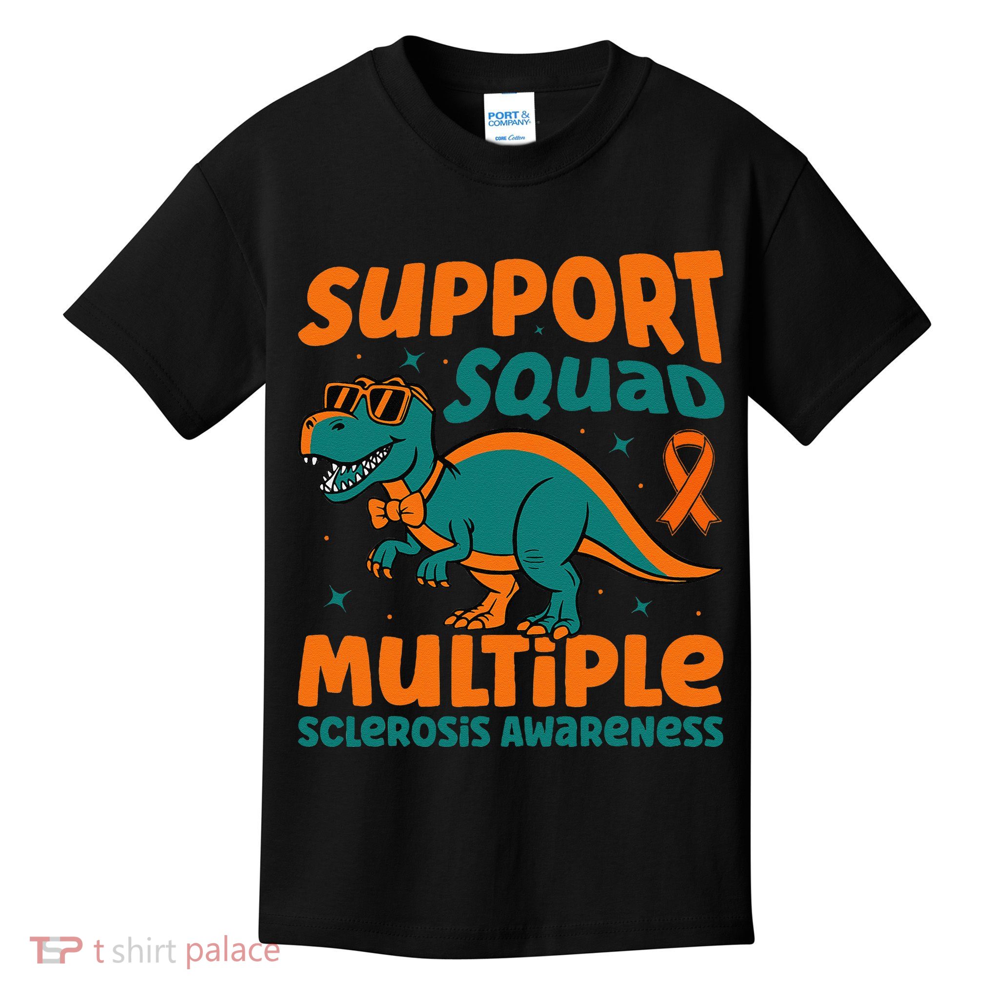 Support Squad Multiple Sclerosis Awareness Kids T-Shirt