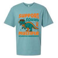 Support Squad Multiple Sclerosis Awareness Sueded Cloud Jersey T-Shirt