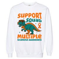 Support Squad Multiple Sclerosis Awareness Garment-Dyed Sweatshirt