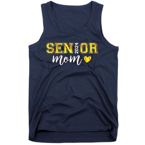 Senior Softball Mom Shirts Class Of 2024 Senior Mama Tank Top