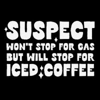Suspect Social Media Trend Iced Coffee Lover Not Gas Joke Bucket Hat