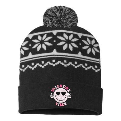 Smiley USA-Made Snowflake Beanie