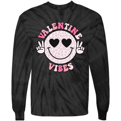 Smiley Tie-Dye Long Sleeve Shirt