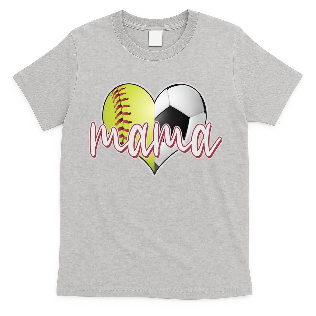 Softball Soccer Mama Sports Fan T-Shirt