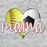 Softball Soccer Mama Sports Fan T-Shirt
