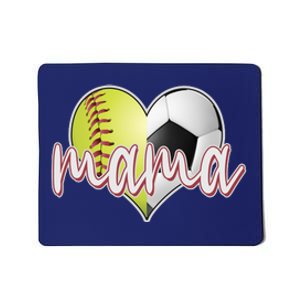 Softball Soccer Mama Sports Fan Mousepad