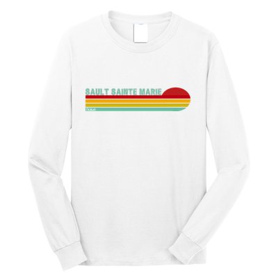 Sault Sainte Marie Michigan Long Sleeve Shirt