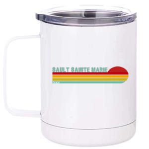 Sault Sainte Marie Michigan 12 oz Stainless Steel Tumbler Cup