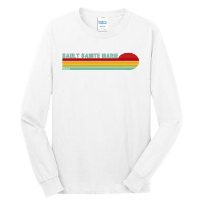 Sault Sainte Marie Michigan Tall Long Sleeve T-Shirt