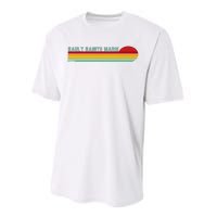 Sault Sainte Marie Michigan Performance Sprint T-Shirt