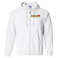 Sault Sainte Marie Michigan Full Zip Hoodie