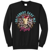 Somebody Save Me Country Music Retro Cowgirl Western Sweatshirt