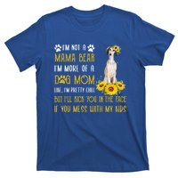 Sunflower Saluki Mom Mothers Day Dog Mom Gift T-Shirt