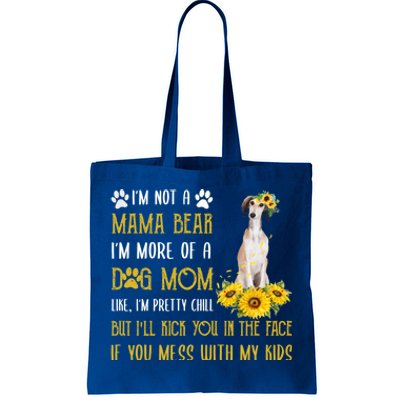 Sunflower Saluki Mom Mothers Day Dog Mom Gift Tote Bag