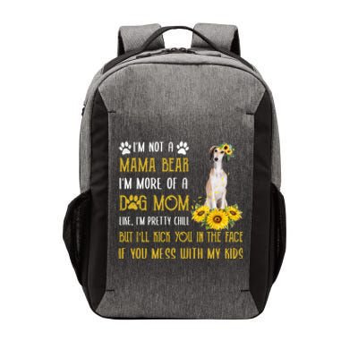 Sunflower Saluki Mom Mothers Day Dog Mom Gift Vector Backpack