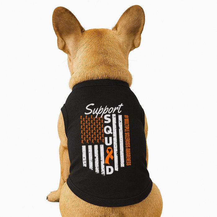 Support Squad Multiple Sclerosis Awareness Ms Awareness Doggie Tank