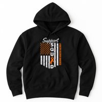 Support Squad Multiple Sclerosis Awareness Ms Awareness Hoodie