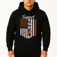 Support Squad Multiple Sclerosis Awareness Ms Awareness Hoodie