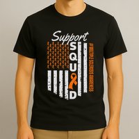 Support Squad Multiple Sclerosis Awareness Ms Awareness T-Shirt