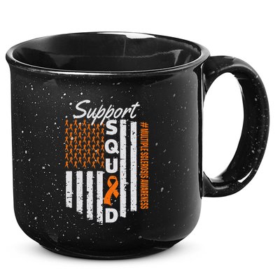 Support Squad Multiple Sclerosis Awareness Ms Awareness 15oz Campfire Ceramic Mug