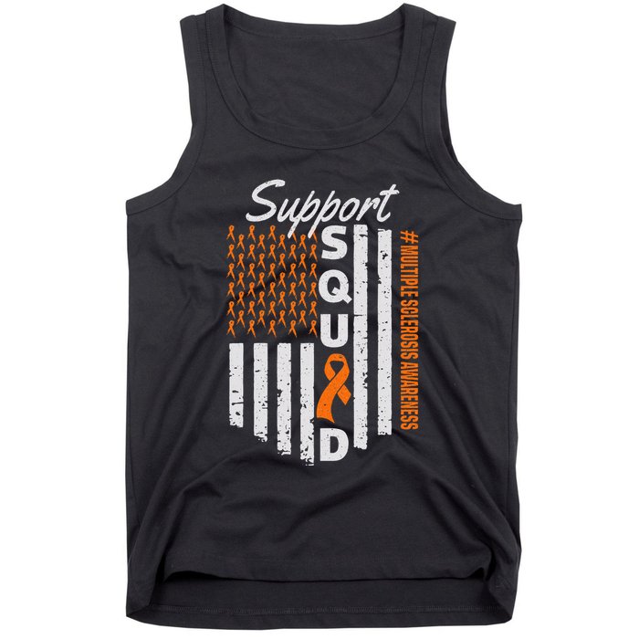 Support Squad Multiple Sclerosis Awareness Ms Awareness Tank Top