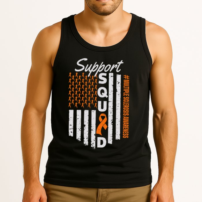 Support Squad Multiple Sclerosis Awareness Ms Awareness Tank Top
