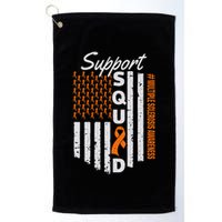 Support Squad Multiple Sclerosis Awareness Ms Awareness Golf Towel
