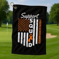 Support Squad Multiple Sclerosis Awareness Ms Awareness Golf Towel