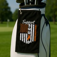 Support Squad Multiple Sclerosis Awareness Ms Awareness Golf Towel