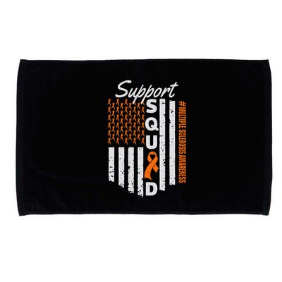 Support Squad Multiple Sclerosis Awareness Ms Awareness Microfiber Hand Towel