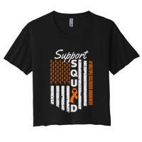 Support Squad Multiple Sclerosis Awareness Ms Awareness Crop Top