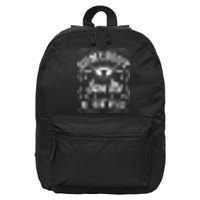 Somebody Save Me From Myself Country Music Front & Back 16 in Basic Backpack