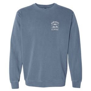 Somebody Save Me From Myself Country Music Front & Back Garment-Dyed Sweatshirt