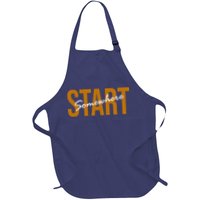 Start Somewhere Motivation Quote Apron