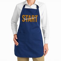 Start Somewhere Motivation Quote Apron
