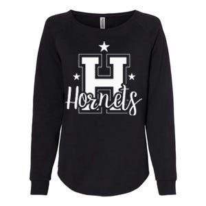 Schools Sports Mascot Hornets Team Fanatic Gift Womens California Wash Sweatshirt