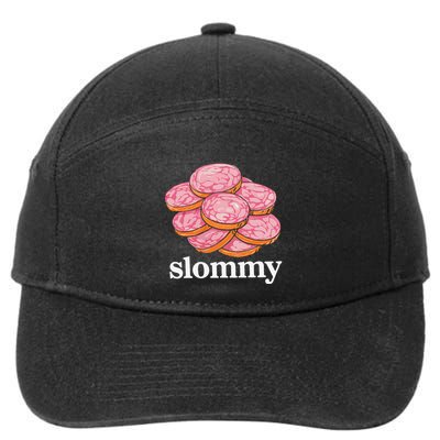 Slommy Salami Meme Oddly Specific Funny Memes Internet Memes 7-Panel Snapback Hat