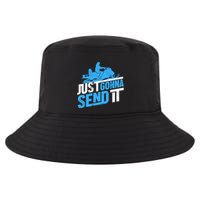 Snowmobiling Snow Machine Snowmobile - Just Gonna Send It Cool Comfort Performance Bucket Hat