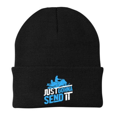 Snowmobiling Snow Machine Snowmobile - Just Gonna Send It Beanie