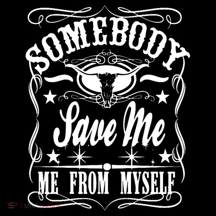 Somebody Save Me From Myself Country Music High Crown Mesh Back Trucker Hat