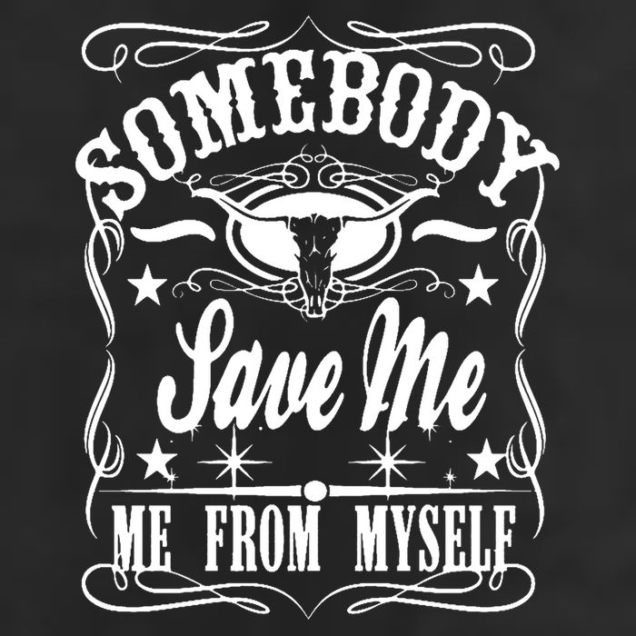 Somebody Save Me From Myself Country Music Adult Drive Performance Visor