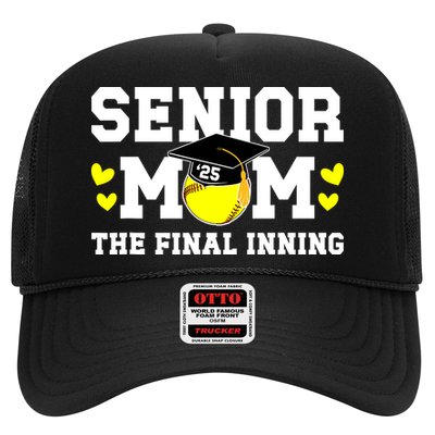 Softball Senior Mom 2025 Trucker Hat