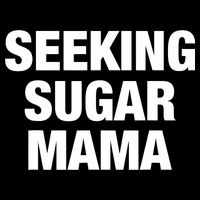 Seeking Sugar Mama Mother's Day Funny V-Neck T-Shirt
