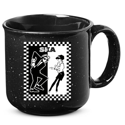 Ska Ska Music Clothing Ska Reggae 15oz Campfire Ceramic Mug