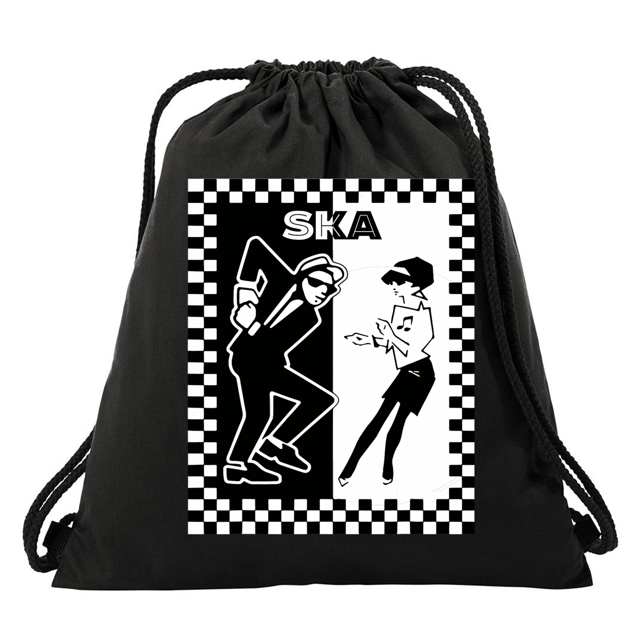 Ska Ska Music Clothing Ska Reggae Drawstring Bag